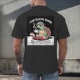 I Love Turtles Sea I Have Selective Hearing Coffee And Book Men's Back Print T-Shirt