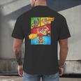 Lucha Libre Comic Book Mexican Wrestling Cartoon Wrestler Men's Back Print T-Shirt Lucha Libre Comic Book Mexican Wrestling Cartoon Wrestler Men's Back Print T-Shirt