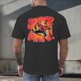 Marvel Spider-Man Peter Parker Comic Book Letter Logo Men's Back Print T-Shirt