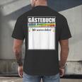 Meine Jugendweihe Guest Book Colourful Wir Waren Dabei MäDchen German Men's Back Print T-Shirt Meine Jugendweihe Guest Book Colourful Wir Waren Dabei MäDchen German Men's Back Print T-Shirt
