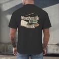 Wordsmith At Work Vintage Writer & Author Pen Book Lover Men's Back Print T-Shirt Wordsmith At Work Vintage Writer & Author Pen Book Lover Men's Back Print T-Shirt