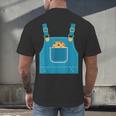 Mouse Halloween Costume Book Cookie Teacher Student Men's Back Print T-Shirt Mouse Halloween Costume Book Cookie Teacher Student Men's Back Print T-Shirt