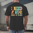 I Need A Huge Stack Of Books Reading Bookworm Joke Men's Back Print T-Shirt