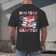 New Year New Chapter Happy New Year 2025 Book Lover Men's Back Print T-Shirt New Year New Chapter Happy New Year 2025 Book Lover Men's Back Print T-Shirt