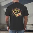 Nice Holy Book Costume For Bible Lovers Men's Back Print T-Shirt Nice Holy Book Costume For Bible Lovers Men's Back Print T-Shirt