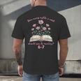 How Many Nights Reading 67 Meme Floral Book Lover Teacher Men's Back Print T-Shirt