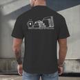 There Is No Such Thing As Too Many Books Men's Back Print T-Shirt