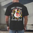 Oops I Bought Another Book Goose Reader Men's Back Print T-Shirt Oops I Bought Another Book Goose Reader Men's Back Print T-Shirt