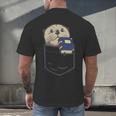 Otter Cute Read Reading Book Librarian Across America Kids Men's Back Print T-Shirt Otter Cute Read Reading Book Librarian Across America Kids Men's Back Print T-Shirt