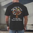 Please Save The Earth It's The Only Planet With Books Men's Back Print T-Shirt Please Save The Earth It's The Only Planet With Books Men's Back Print T-Shirt