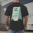Plot Twist I Bought More Books Bookish Men's Back Print T-Shirt Plot Twist I Bought More Books Bookish Men's Back Print T-Shirt