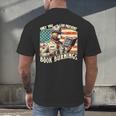 Only You Can Prevent Book Burnings Books Men's Back Print T-Shirt