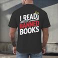 I Read Banned Books Defiant And Bold Men's Back Print T-Shirt