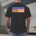 Read Banned Books Pet Dogs Fight Evil Men's Back Print T-Shirt