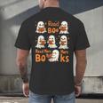 Read Boo KS Read More Bo KS Cute Ghost Reading Book Men's Back Print T-Shirt Read Boo KS Read More Bo KS Cute Ghost Reading Book Men's Back Print T-Shirt
