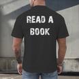 Read A Book Expand Your Mind Men's Back Print T-Shirt