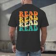 Read Read Read Read Book Lover Reading Bookworm Reader Men's Back Print T-Shirt Read Read Read Read Book Lover Reading Bookworm Reader Men's Back Print T-Shirt