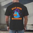 Read More Books Halloween Book Cute Ghost Reading Teaching Men's Back Print T-Shirt Read More Books Halloween Book Cute Ghost Reading Teaching Men's Back Print T-Shirt