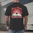 Read Your Heart Out Book Valentines Day Reading Teacher Men's Back Print T-Shirt Read Your Heart Out Book Valentines Day Reading Teacher Men's Back Print T-Shirt
