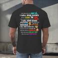 Read My Shirt Day For Kids Boy Girls i Will Read Book Men's Back Print T-Shirt Read My Shirt Day For Kids Boy Girls i Will Read Book Men's Back Print T-Shirt
