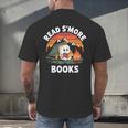 Read S'More Books Cute Campfire Reading Book Lovers Men's Back Print T-Shirt Read S'More Books Cute Campfire Reading Book Lovers Men's Back Print T-Shirt