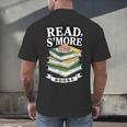 Read S'More Books Marshmallow Reading Smores Men's Back Print T-Shirt