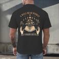 A Well Read Woman Is A Dangerous Creature Reading Book Lover Men's Back Print T-Shirt A Well Read Woman Is A Dangerous Creature Reading Book Lover Men's Back Print T-Shirt