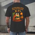 Reading 6 7 Six Seven Meme English Teacher Book Lover Men's Back Print T-Shirt Reading 6 7 Six Seven Meme English Teacher Book Lover Men's Back Print T-Shirt