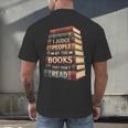 Reading Book Men's Back Print T-Shirt Reading Book Men's Back Print T-Shirt