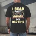 Reading Books For Kids Book Lover Bookworm Librarian Men's Back Print T-Shirt