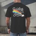 Reading Is The Key To Smart Book Lover Bookworm Reader Men's Back Print T-Shirt