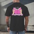 Reading Smut Is My Therapy Romance Book Reader Humor Men's Back Print T-Shirt