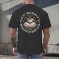 Retro Proud Introverted Book Club Anti Social Reader Men's Back Print T-Shirt Retro Proud Introverted Book Club Anti Social Reader Men's Back Print T-Shirt