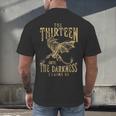 Retro Vintage The Thirteen Until The Darkness Claims Us Book Men's Back Print T-Shirt
