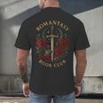 Romantasy Book Club Coffee Sword Roses Men's Back Print T-Shirt