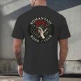 Romantasy Book Club Enthusiast Men's Back Print T-Shirt Romantasy Book Club Enthusiast Men's Back Print T-Shirt