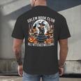 Salem Book Club Gothic Witch Vintage Halloween Art Men's Back Print T-Shirt