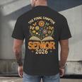 Senior 2026 Final Chapter Retro Book Lover Last First Day Men's Back Print T-Shirt