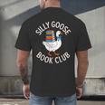 Silly Goose Book Club Reading Lover Men's Back Print T-Shirt Silly Goose Book Club Reading Lover Men's Back Print T-Shirt