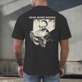 Skeleton Read More Books Men's Back Print T-Shirt