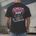 SMUT Slut Provocative Literature Book Club Book Reading Men's Back Print T-Shirt SMUT Slut Provocative Literature Book Club Book Reading Men's Back Print T-Shirt