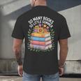 So Many Books So Little Summer Men's Back Print T-Shirt