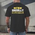 Im Socially Selective Introvert Men's Back Print T-Shirt