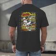 Softball Slider Pop Comic Book Art Best Traits Fast Elite Men's Back Print T-Shirt Softball Slider Pop Comic Book Art Best Traits Fast Elite Men's Back Print T-Shirt