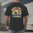 Sorry I Can't I'm Booked Reading For Cat Lover For Men Women Men's Back Print T-Shirt