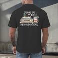Spending Time With My Book Boyfriends Apparel Men's Back Print T-Shirt