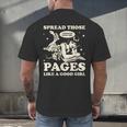 Spread Those Pages Like A Good Girl Shirt Smutty Spicy Book Men's Back Print T-Shirt Spread Those Pages Like A Good Girl Shirt Smutty Spicy Book Men's Back Print T-Shirt