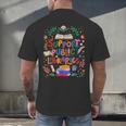 Support Public Libraries Book Nerd Outfit For Book Lovers Men's Back Print T-Shirt Support Public Libraries Book Nerd Outfit For Book Lovers Men's Back Print T-Shirt
