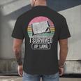 I Survived AP Lang Retro Book Graphic Men's Back Print T-Shirt I Survived AP Lang Retro Book Graphic Men's Back Print T-Shirt
