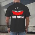 I Survived Reading Banned Books And All I Got Was Smarter Men's Back Print T-Shirt